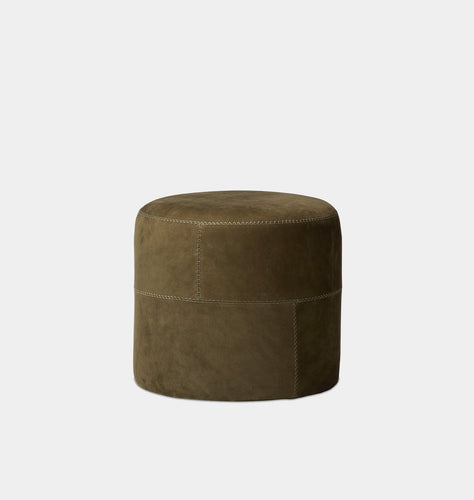 Camino Ottoman Nubuck Olive