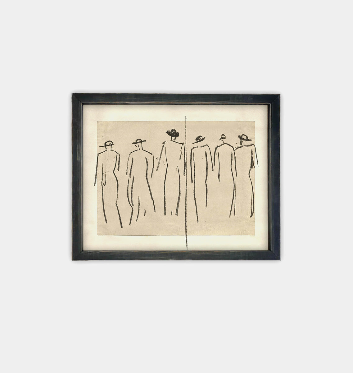 Abstract Figures Framed Print | Shoppe Amber Interiors