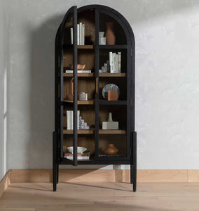 Capulin Cabinet Drifted Black