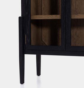 Capulin Cabinet Drifted Black