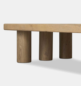 Carrigan Coffee Table Aged Natural Oak