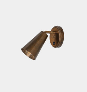 Cashel Wall Light Antique Brass