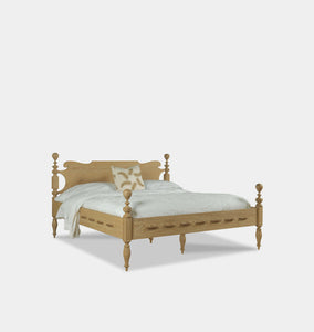 Cory Bed Queen King Limewash