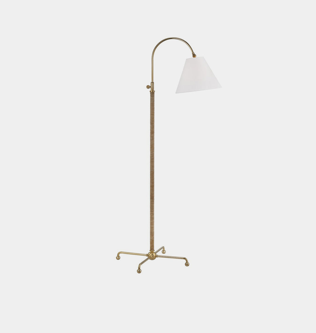Curves No. 1 Floor Lamp by Shoppe Amber Interiors