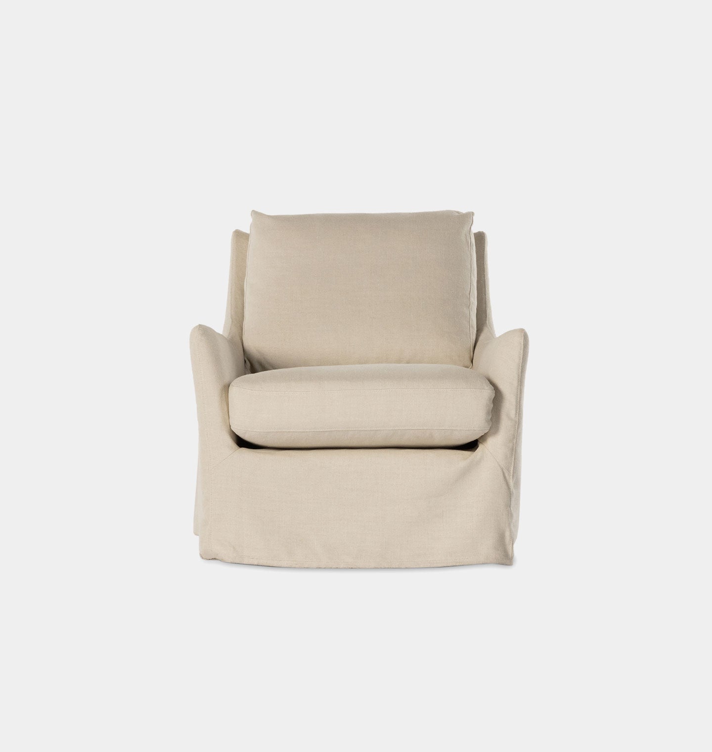 Danny Swivel Armchair Natural