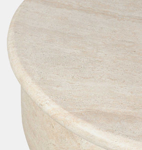 Dayna Coffee Table Faux Travertine