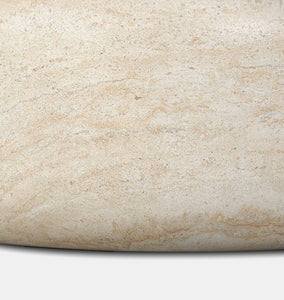 Dayna Coffee Table Faux Travertine