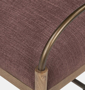 Demi Accent Stool Laughlin Plum