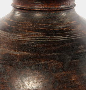 Derry Found Wooden Jar