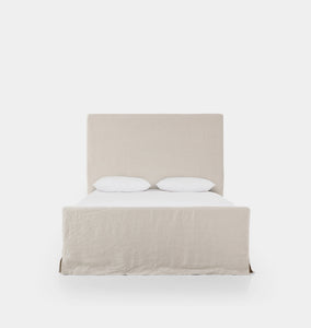 Diana Slipcover Bed Natural