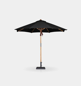 Driscoll Outdoor Round Patio Umbrella Black