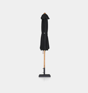 enclosed patio umbrella Four Hands Baska Outdoor Round Umbrella