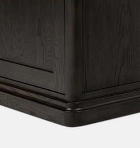 Dumont Bookcase Smoked Black