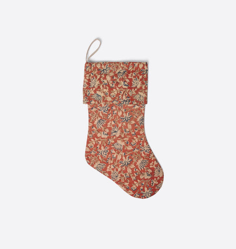 Holly Vintage Stocking