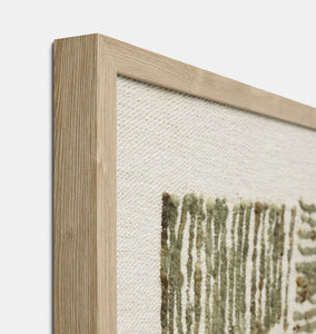 Idlywild Green Framed Wall Art
