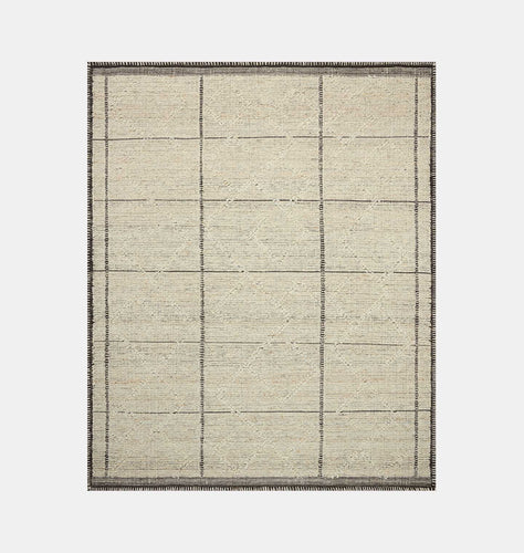 Bowie BOE-01  Ivory / Mocha Area Rug
