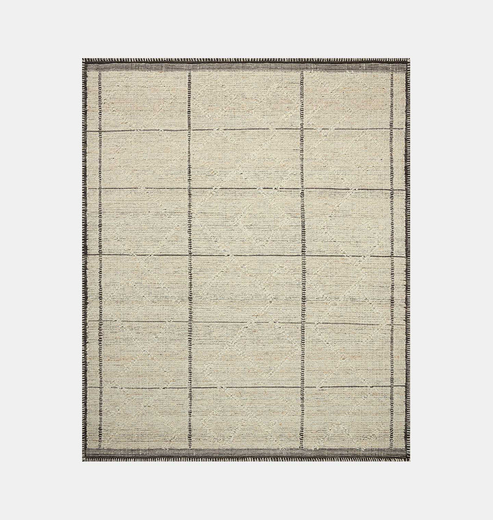 Bowie BOE-01  Ivory / Mocha Area Rug