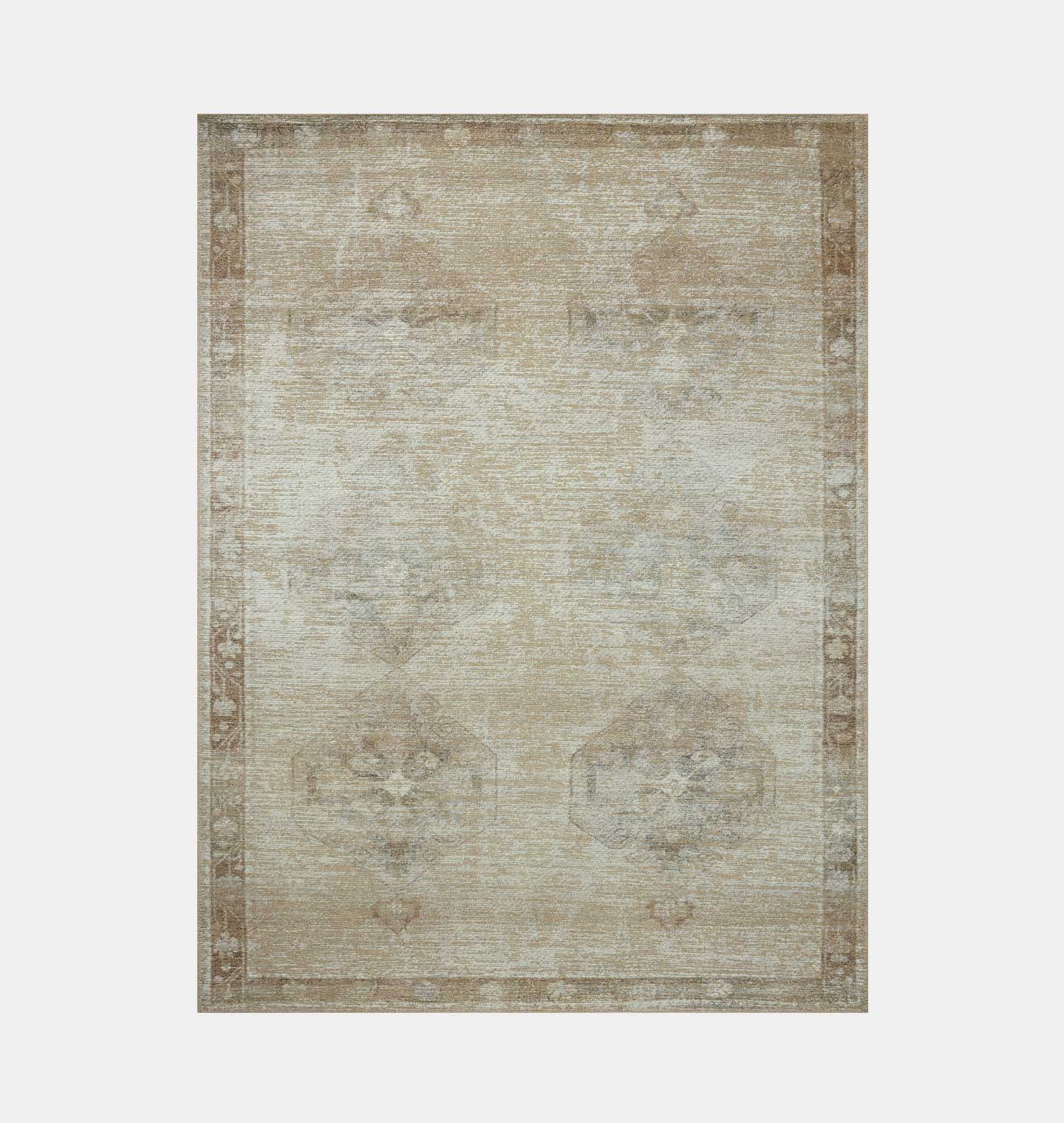 Cambria CBR-02 Mist / Natural Area Rug