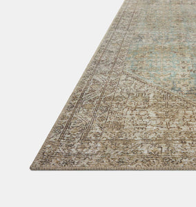 Cambria CBR-05 Aqua / Natural Area Rug