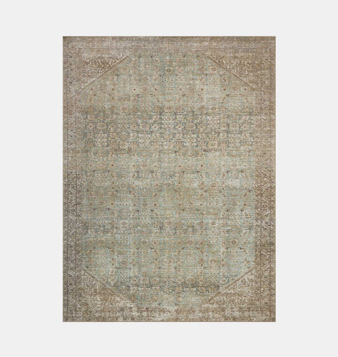 Cambria CBR-05 Aqua / Natural Area Rug