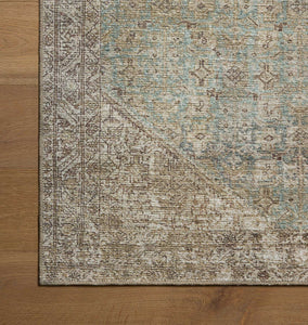 Cambria CBR-05 Aqua / Natural Area Rug
