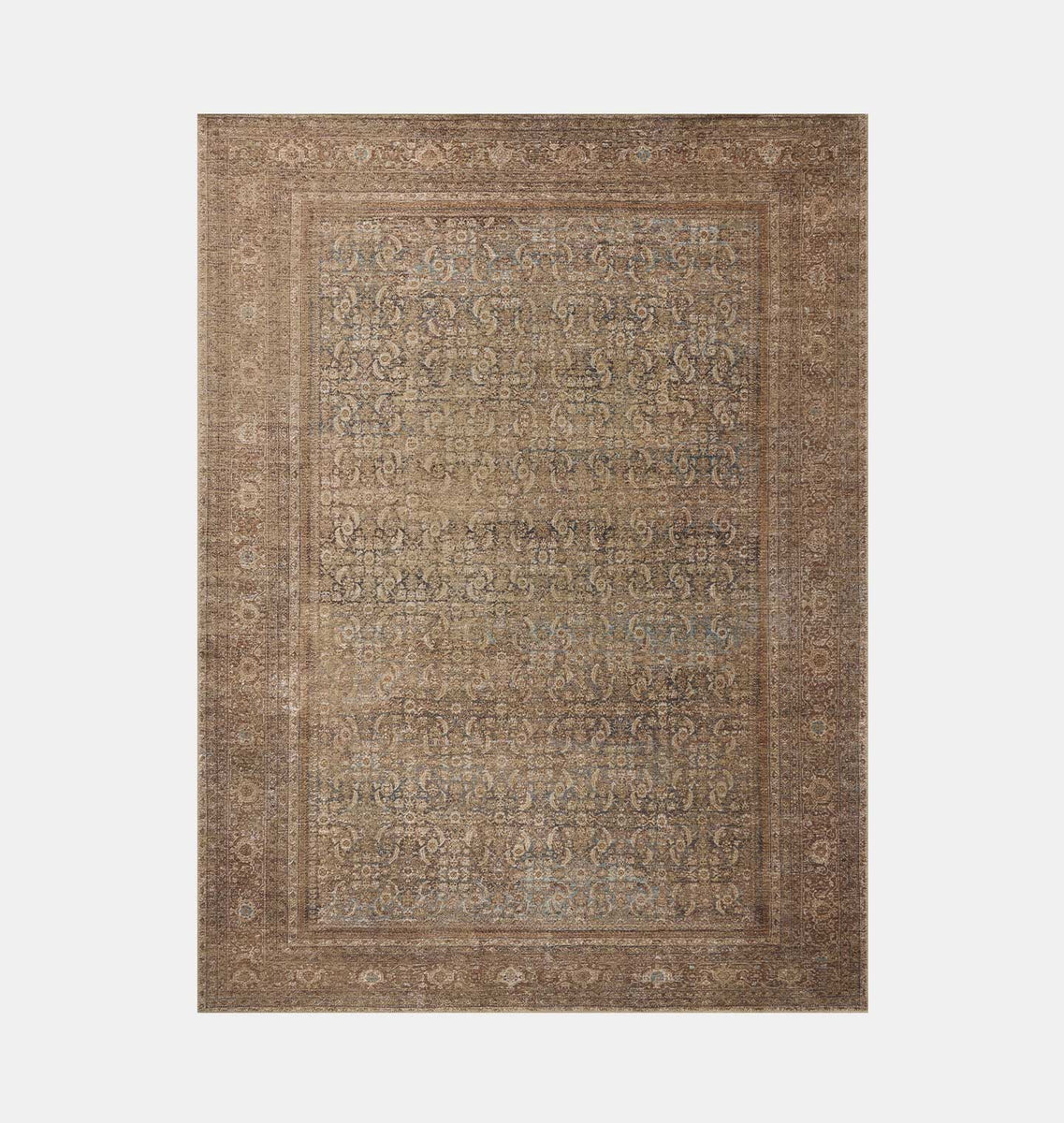 Cambria CBR-07 Ocean / Bark Rug | Shoppe Amber Interiors