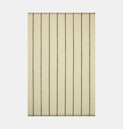Harlan HLN-01 Ivory / Charcoal Area Rug