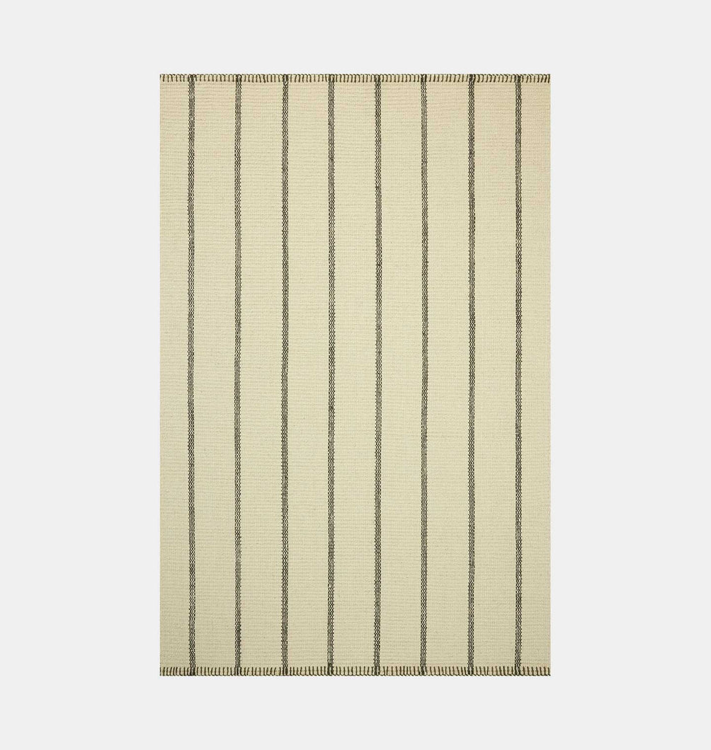 Harlan HLN-01 Ivory / Charcoal Area Rug