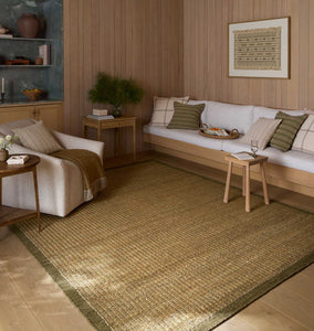 Lilah LIH-01 Natural / Olive Area Rug 