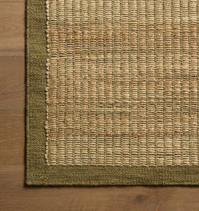 Lilah LIH-01 Natural / Olive Area Rug 
