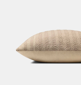 Blair Beige 22'' x 22'' Pillow