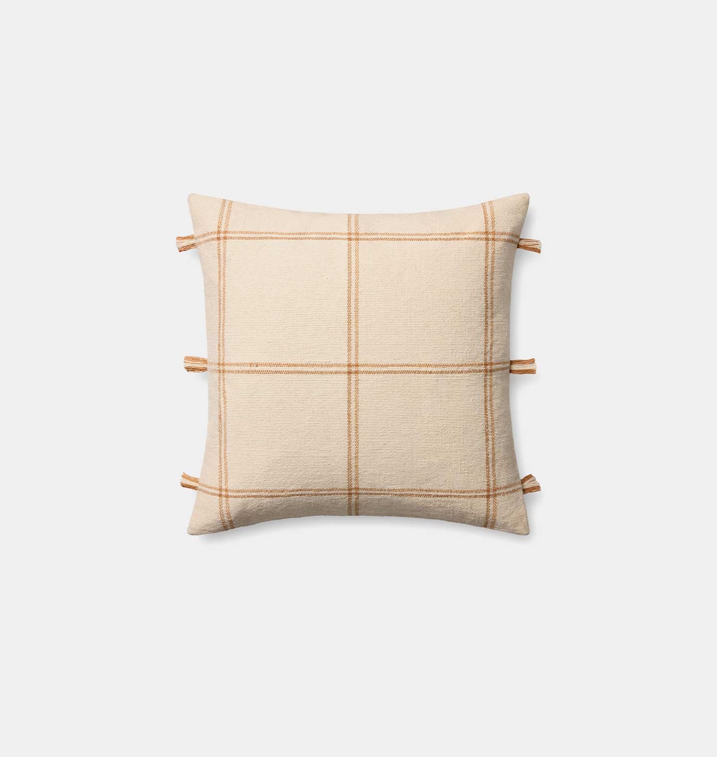 Lainey 24'' x 24'' Pillow Natural Amber