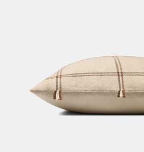 Lainey 24'' x 24'' Pillow Natural Brown