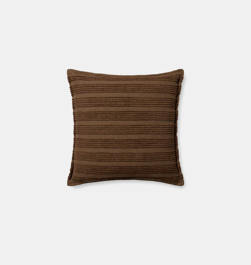 Aspyn Brown 22'' x 22'' Pillow with Down Insert