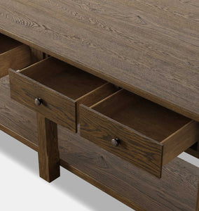 Elise Kitchen Island Spiced Oak