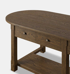 Elise Kitchen Island Spiced Oak