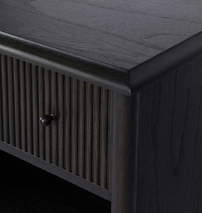 Eloise Nightstand Smoked Black Mindi