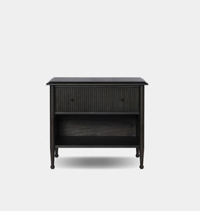 Eloise Nightstand Smoked Black Mindi