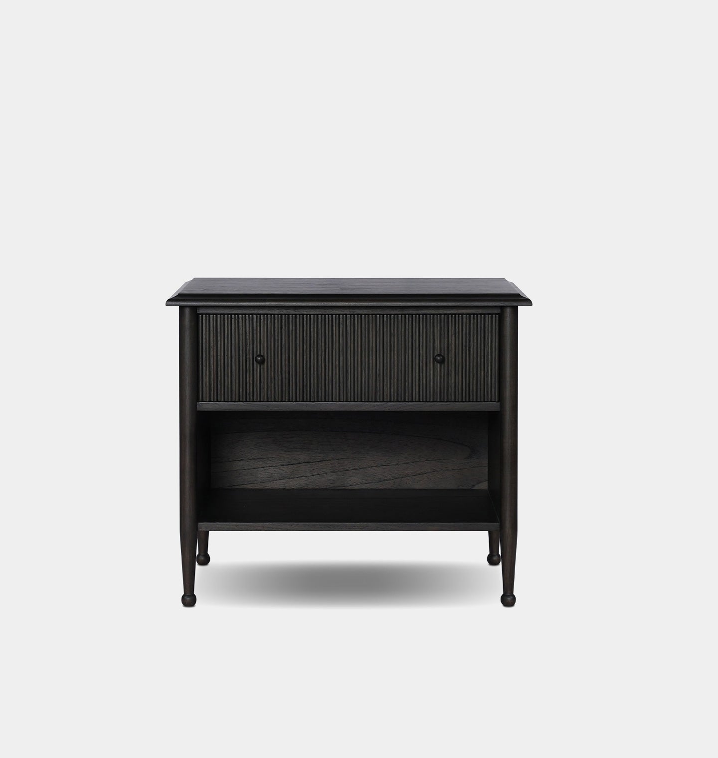 Eloise Nightstand Smoked Black Mindi