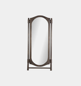 Elowyn Mirror Dark Brown Mango Wood