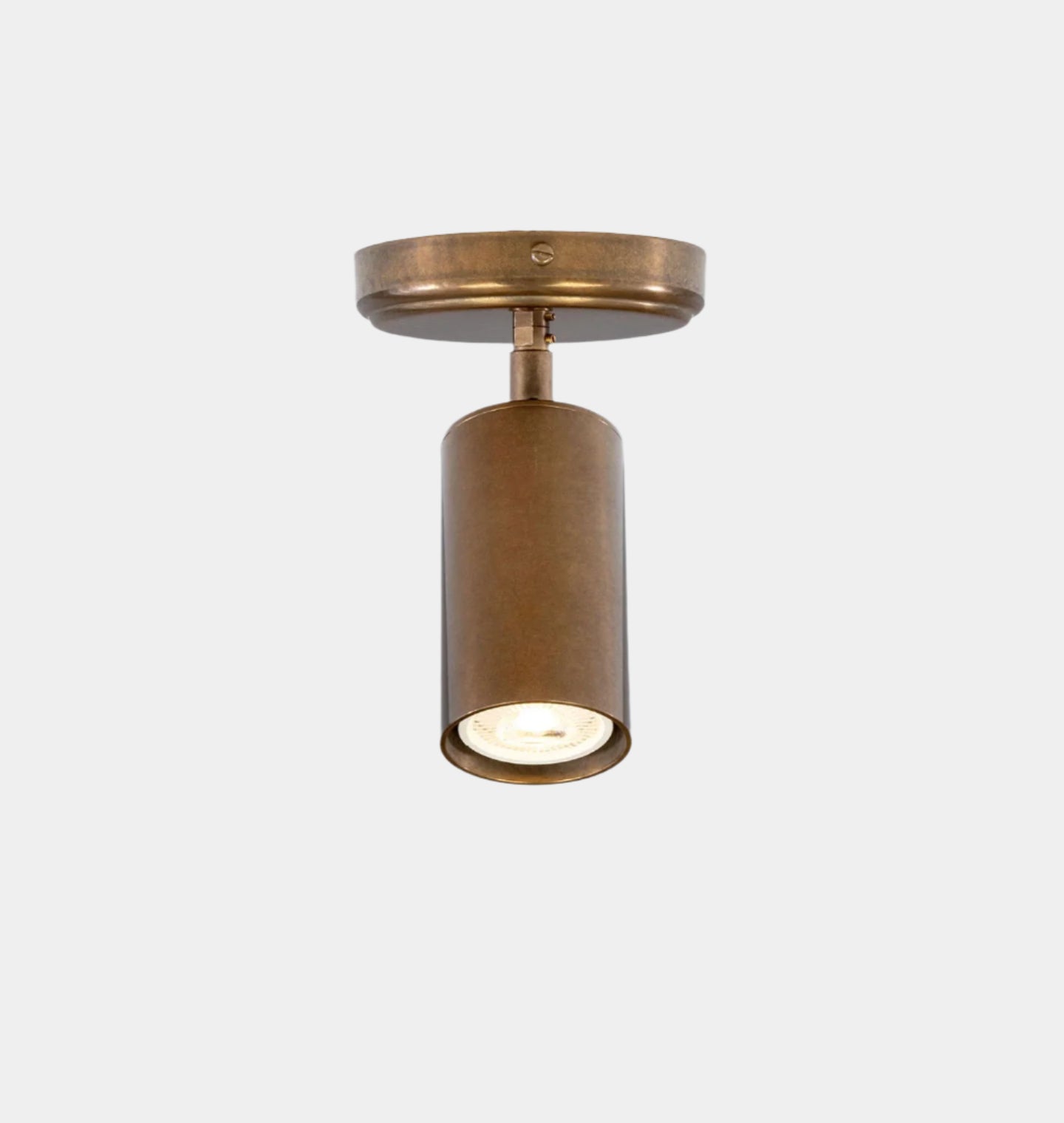 Evanston Ceiling Light Antique Brass