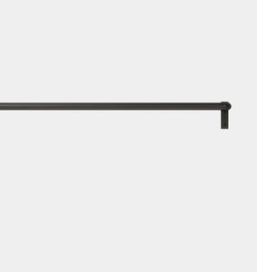 Black Curtain Rod Finish Sample