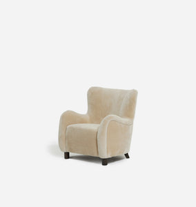 Jude Armchair Camel Shearling