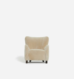 Jude Armchair Camel Shearling