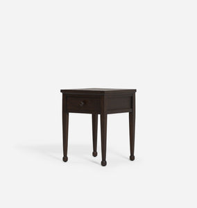 Drew Side Table Java Oak