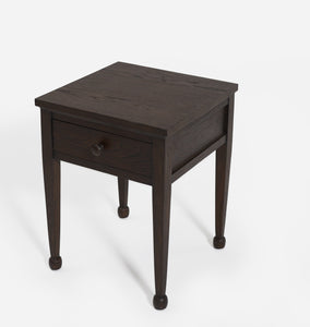 Drew Side Table Java Oak