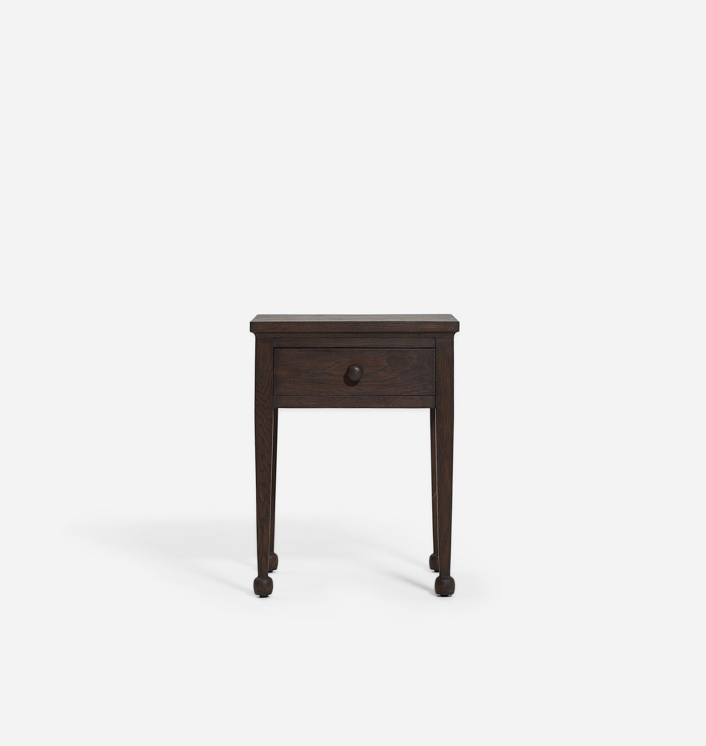 Drew Side Table Java Oak