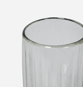 Sucely Handblown Fluted Glass Large