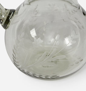 Lauren Hand-Etched Glass Pitcher