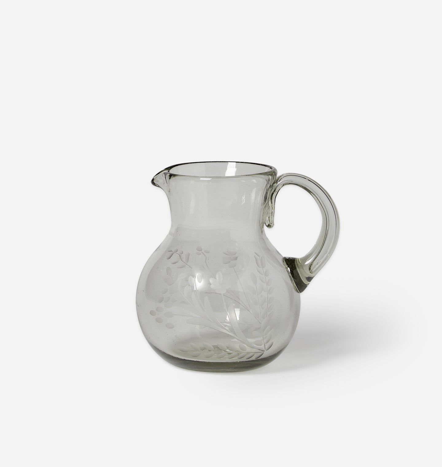 Lauren Hand-Etched Glass Pitcher